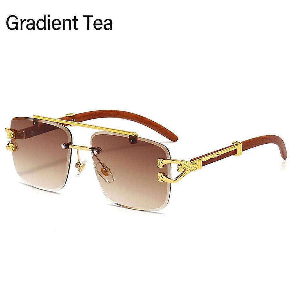 Cartier Golden Wood Glasses
